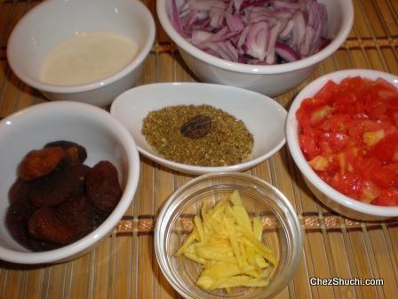 ingredients of Bombay biryani